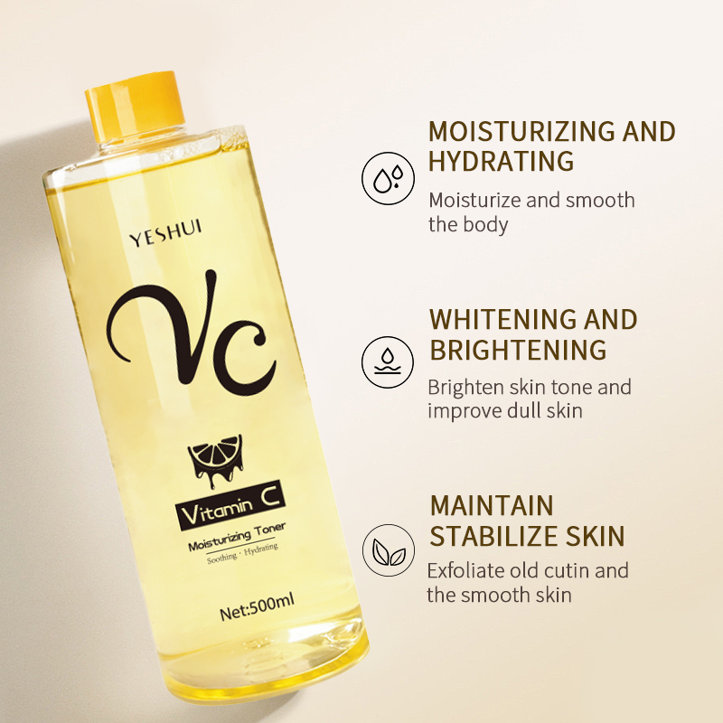 BUY 1 TAKE 1 YESHUI 500ml Vitamin C Whitening Toner – For Dark Spots, Acne Scars & Glowing Skin